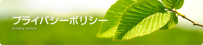 プライバシーポリシー